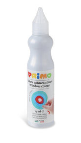 PINTURA PARA VIDRIO 75 ML BLANCO | 6 UNIDADES | (PRIMO)